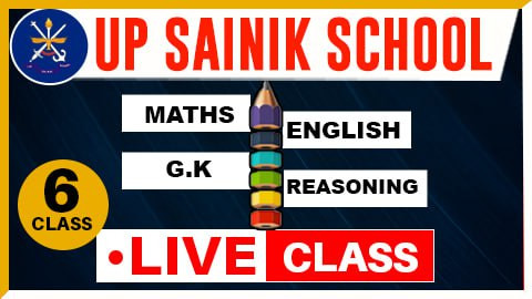 Live Class (UPSS 2024) - Class 6
